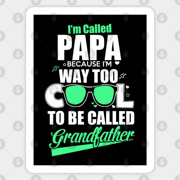 Cool Grandfather Sticker by Dojaja